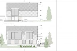 South and North Elevations