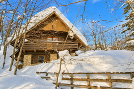 Bohinj area – Ski-In/Ski-Out Alpine Cottage in Vogel