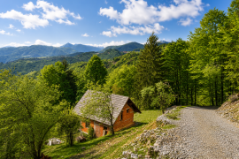 Cerkno Area – House in the forest with amazing Views